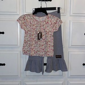 NWT MATILDA JANE GIRL’S CUTE AND COMFY 2-PC SET SIZE 6